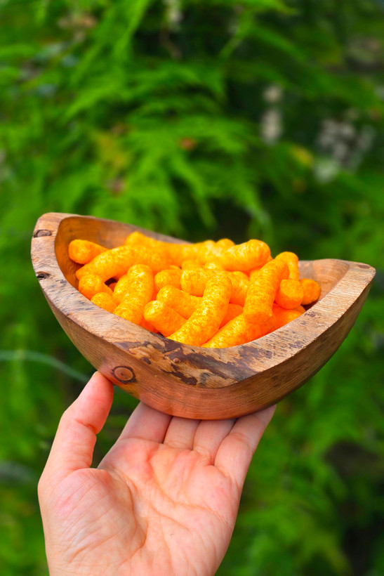 پیاله چوبی دفرمه